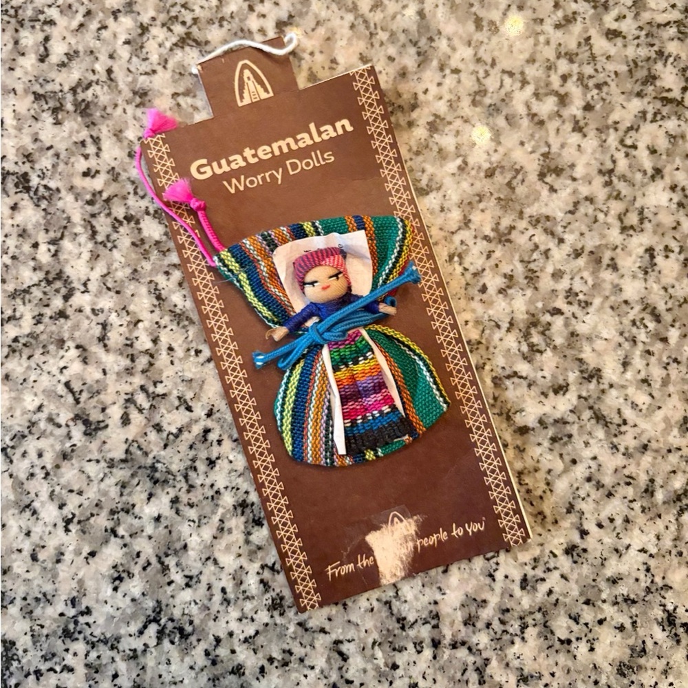 ♥️💖 Guatemalan Worry Doll NWT